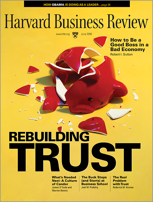 HBR Cover juni 2009 - salomons.coach